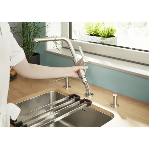 Blanco LANORA-S-F inox massive 526180