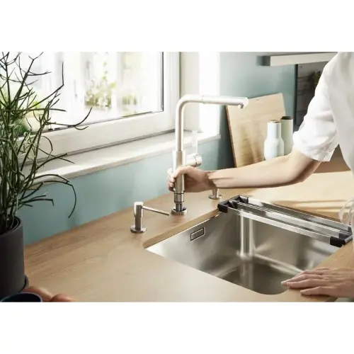 Blanco LANORA-S-F inox massive 526180