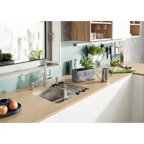Blanco LANORA-S-F inox massive 526180