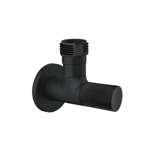 Rosan S2 Black Ugaoni ventil veš mašina 1/2"x3/4"