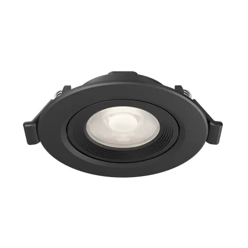 Braytron LED Spot Svetiljka Okrugla 5W Crna CCT BD02-00581