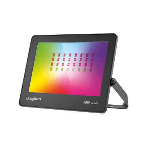 Braytron LED Reflektor 50W Crni RGB IP65 BT66-05091