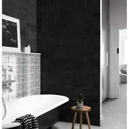 Marazzi Memoria Decor Tappeto 1 Nero Lux 15x15cm MANM