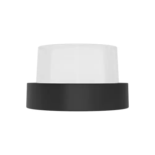 Braytron LED Zidna Svetiljka Okrugla 15W Crni 4000K IP65 BG38-01211
