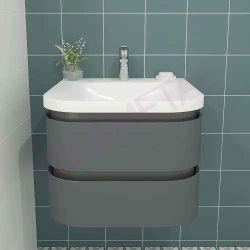 Kolpa ormarić sa umivaonikom Vittoria OUV 60cm Dark Grey 547010