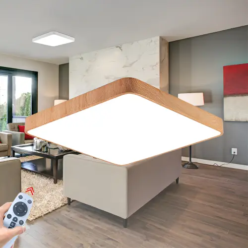 Braytron LED Plafonjera Kvadratna 45W CCT sa Daljinskim BH16-05297