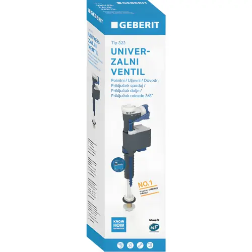 Geberit Impuls basic tip 323 - 136.754.00.1 priključak vode odozdo 3/8 sa mesinganim navojem Geberit