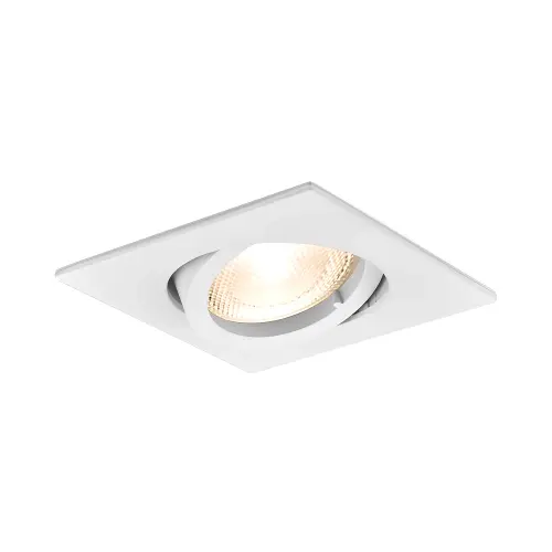 Braytron GU10 Ugradna Rozetna Kvadratna Bela BH03-02020