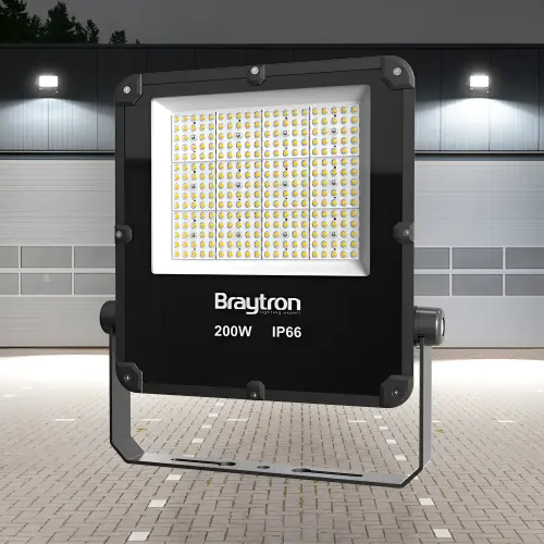 Braytron LED Reflektor 200W Sivi 4000K IP66 BT62-09612