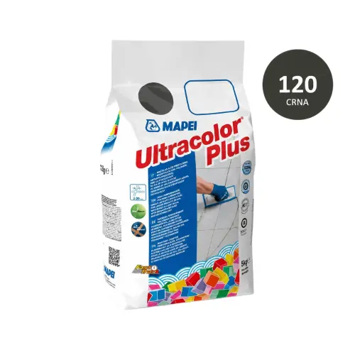 Mapei Ultracolor Plus 120 Crna 2 kg