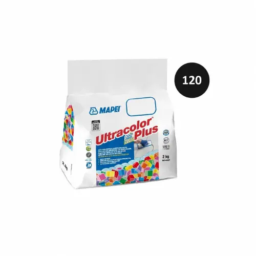Mapei Ultracolor Plus 120 Crna 2 kg