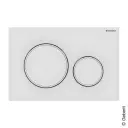 Geberit tipka Sigma 20 Bela/mat/lakirana 115.882.01.1