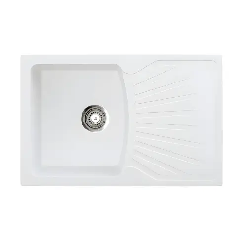 Metalac X Granit Quadro PLUS 770x500 fi 90 sa sifonom Bela 137409