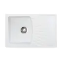 Metalac X Granit Quadro PLUS 770x500 fi 90 sa sifonom Bela 137409