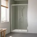 KERMI Klizna vrata 1200 H195 SILVER PROFIL