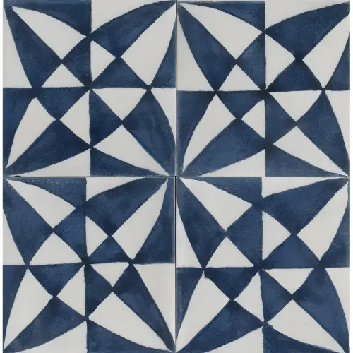 Marazzi Memoria Decor Tappeto 5 Blu Lux 15x15cm MANL