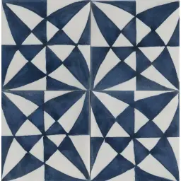 Marazzi Memoria Decor Tappeto 5 Blu Lux 15x15cm MANL