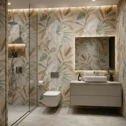 Marazzi Travertino Navona Pannello Botanico 120x120 cm M9P7