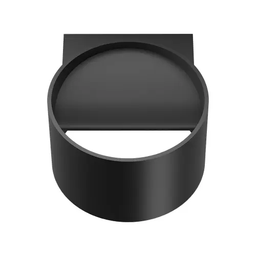 Braytron LED Stepenišna Svetiljka Okrugla 8W Crni 3000K BH07-03001