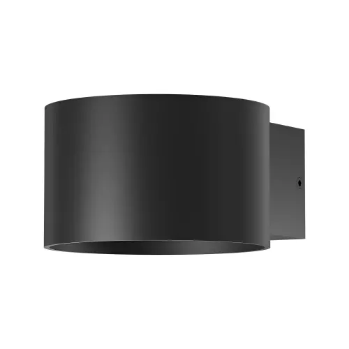 Braytron LED Stepenišna Svetiljka Okrugla 8W Crni 3000K BH07-03001