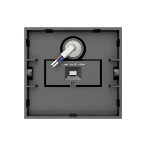 Braytron LED Zidna Svetiljka 1X6W Sivi CCT IP65 BG38-02682