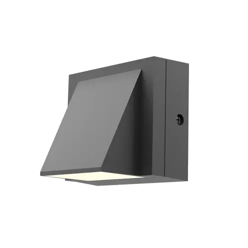 Braytron LED Zidna Svetiljka 1X6W Sivi CCT IP65 BG38-02682