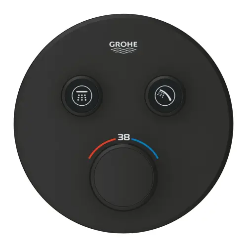 Grohtherm Smartcontrol Termostatski mešač sa dve funkcije Phantom Black 29507KF0