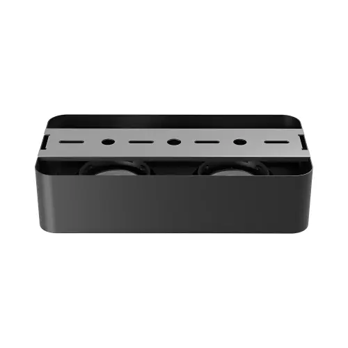 Braytron Nadgradni Spot Kvadratni Dvostruki 20W Crni/Crni CCT BH04-00061