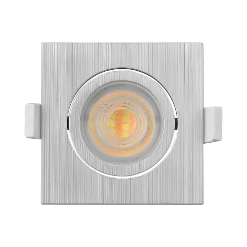 Braytron LED Spot Svetiljka Kvadratna 7W Srebrna CCT BD02-10783