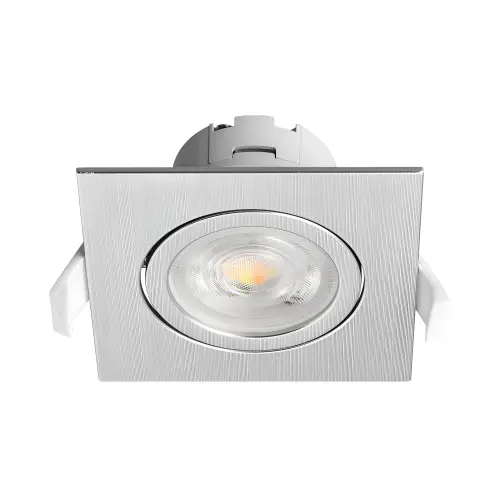 Braytron LED Spot Svetiljka Kvadratna 7W Srebrna CCT BD02-10783