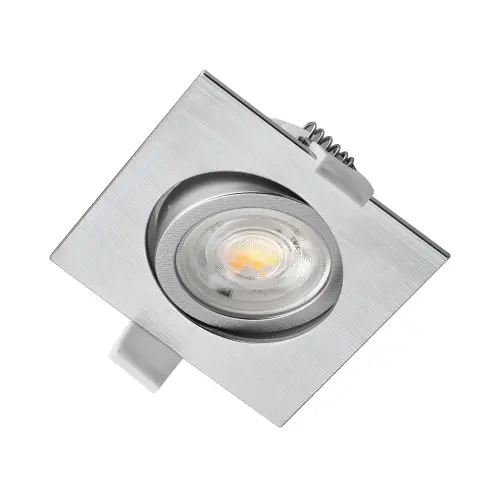 Braytron LED Spot Svetiljka Kvadratna 7W Srebrna CCT BD02-10783