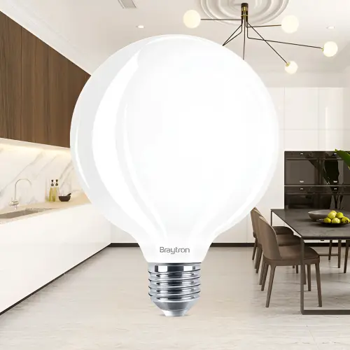 Braytron LED Filament Kugla G95 7W E27 Amber 6500K BA41-30723