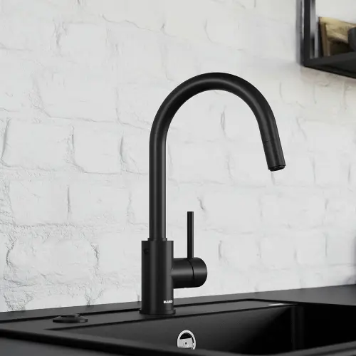 Blanco MIDA-S Black Matt 526653