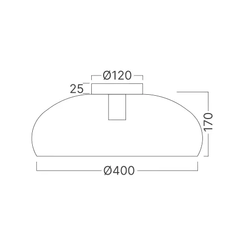 Braytron Plafonjera E27 Crni BV05-00033