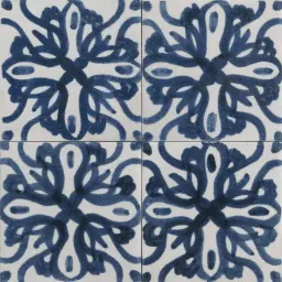 Marazzi Memoria Decor Tappeto 4 Blu Lux 15x15cm MANK
