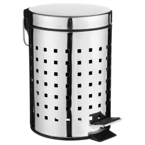 Five Kanta za smeće sa papučicom cube 3l 17x24,5cm inox srebrna
