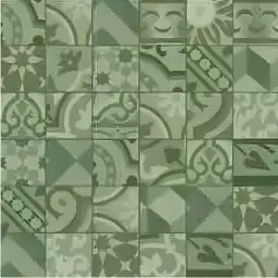Marazzi D_SEGNI BLEND Decoro MIX VERDE 100X100 10mm M61K