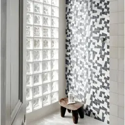 Marazzi Crogiolo Zellige 30X30 Gesso + China Mosaico Lux M8WG