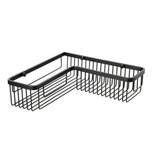 Tatay Kupatilska Ugaona polica 30X85X85CM ALUMINIJUM Crna 