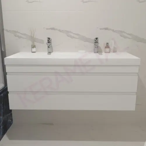 Kolpa ormarić sa umivaonikom Naomi OUN 120cm White 546670