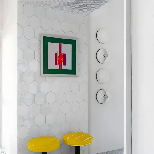Marazzi Lume White Lux Hexagon 182x21 MFFE