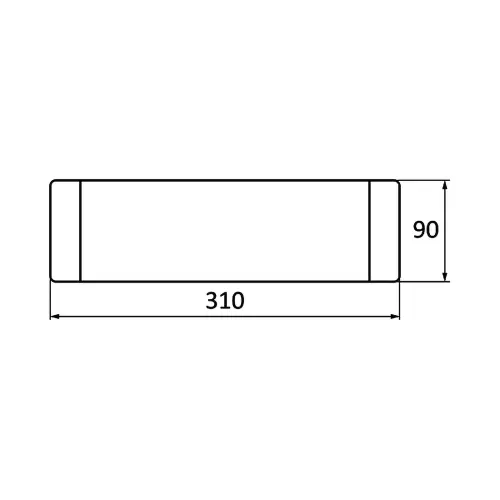 Braytron LED Stepenišna Svetiljka 12W Beli 3000K BH07-03300