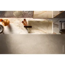 Marazzi Grande Marble Look 162x324 12mm Calacatta Vena Vecchia lux bookmatch "A" M90S
