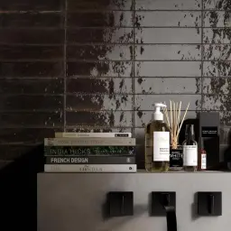 Marazzi Lume Black Lux 6x24cm M6RP