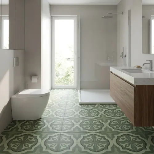 Marazzi D Segni Blend Tappeto 3 Verde 20x20cm M60H