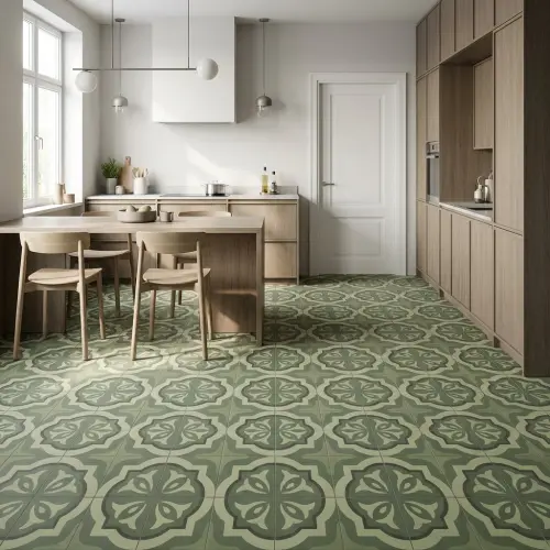Marazzi D Segni Blend Tappeto 3 Verde 20x20cm M60H