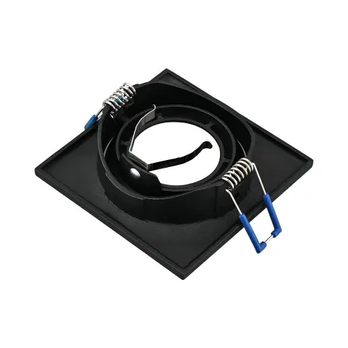 Braytron GU10 Ugradna Rozetna Kvadratna Crna BH03-04131