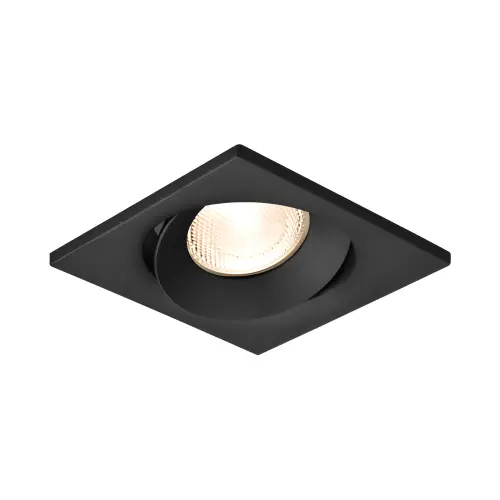 Braytron GU10 Ugradna Rozetna Kvadratna Crna BH03-04131