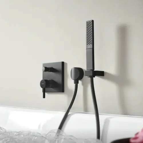 Hansgrohe tuš ručica RAINFINITY 1JET BOJA matt Black 26866670