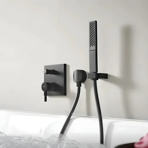 Hansgrohe tuš ručica RAINFINITY 1JET BOJA matt Black 26866670